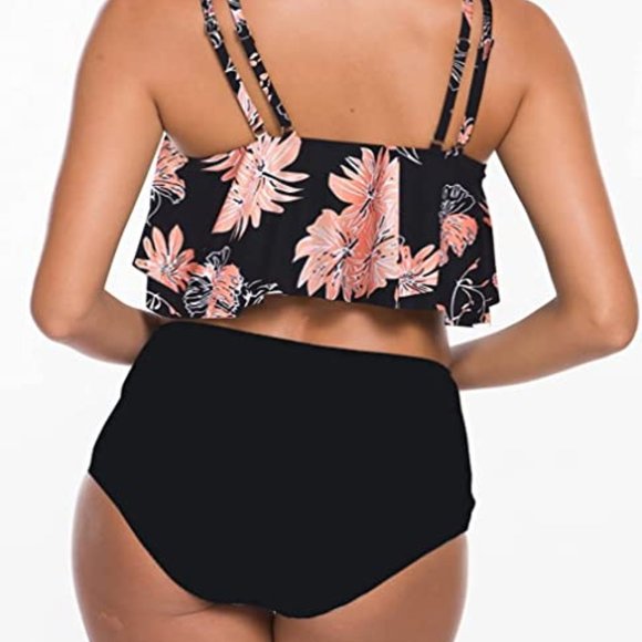 SouqFone Swimsuits for Women Two Piece Bathing Suit Size 2XL - Picture 3 of 9